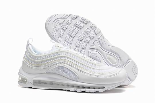 Cheap Nike Air Max 97 White Men's Running Shoes-38